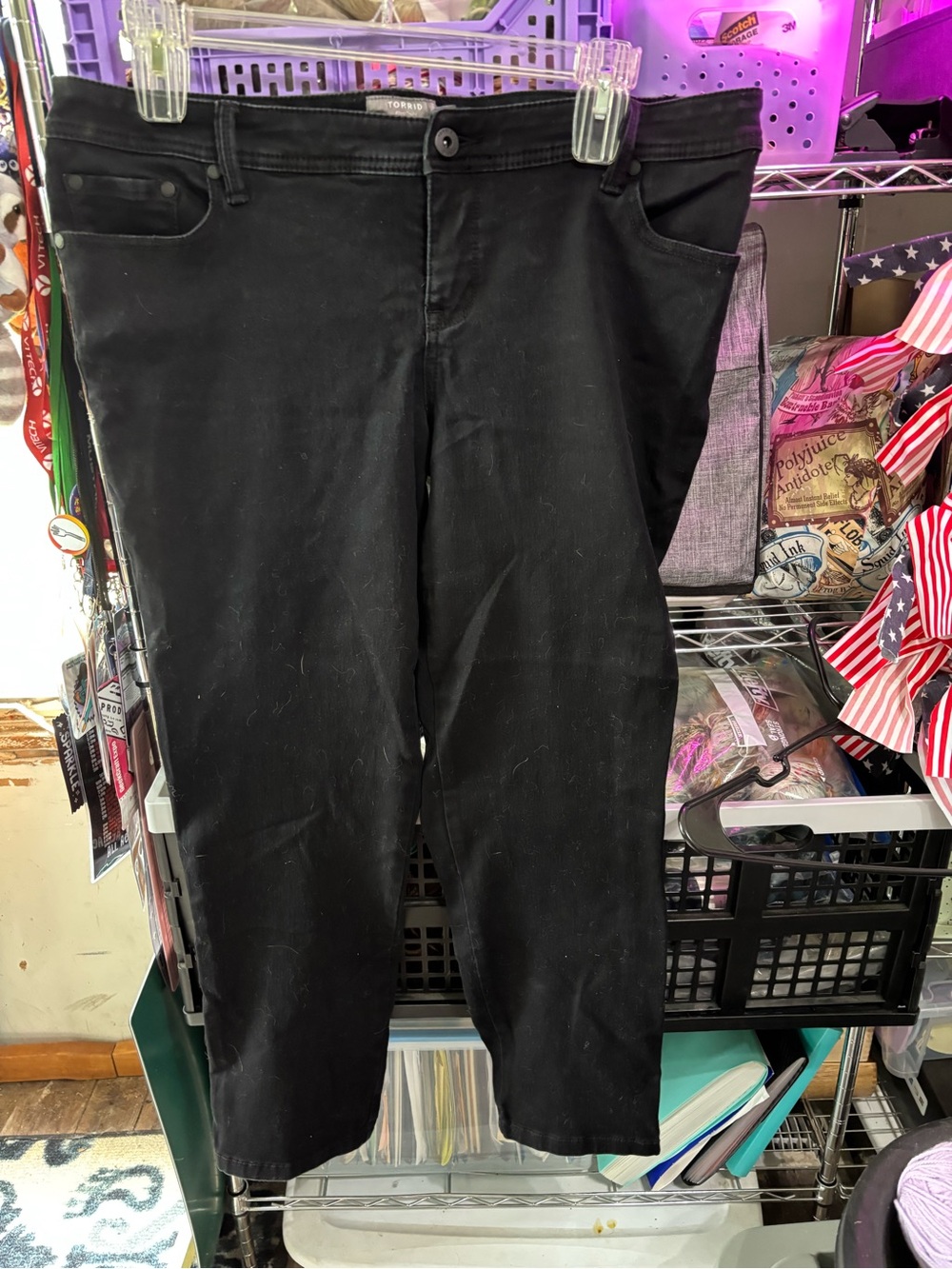 torrid Black Lux Skinny Jeans